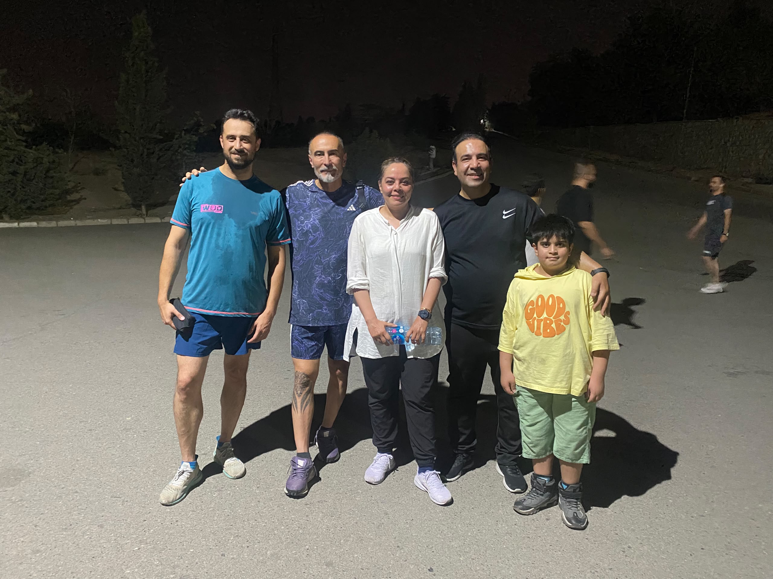 عکس جمعی از کلاس عصر رضا